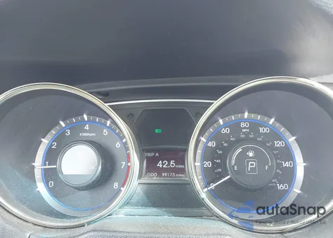 2013 Hyundai Sonata Gls z USA, uszkodzony, nr VIN 5NPEB4ACXDH681566